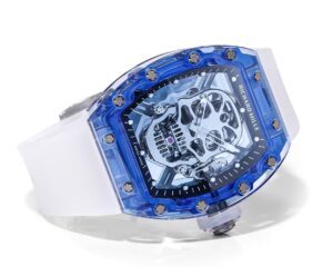 richard mille rm 052 tourbillon skull 50.00x42.70mm replica rm033