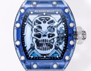 richard mille rm 052 tourbillon skull 50.00x42.70mm replica rm033