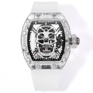 richard mille rm 052 tourbillon skull 50.00x42.70mm replica rm032