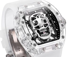 richard mille rm 052 tourbillon skull 50.00x42.70mm replica rm032