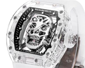 richard mille rm 052 tourbillon skull 50.00x42.70mm replica rm032