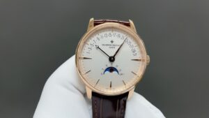 vacheron constantin patrimony moon phase retrograde date 4010u 42.5mm replica vc007