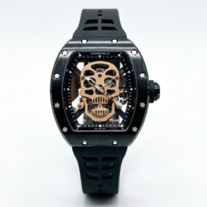 richard mille rm 52 01 tourbillon skull 50.00x42.70mm replica rm035