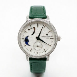 vacheron constantin traditionnelle moon phase and power reserve 83570 36mm replica vc014