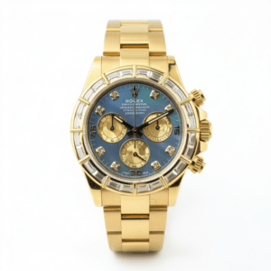 rolex cosmograph daytona double lensed spectacles features genuine moissanite bezel with real moissanite bezel116568 40mm replica rlxb126