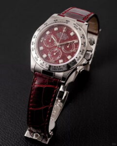 rolex cosmograph daytona "ruby" 116589rbr 40mm replica rlxb121