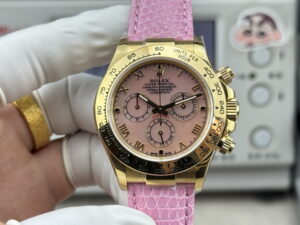 rolex cosmograph daytona "pink dial" 116518 40mm replica rlxb122