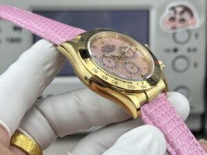rolex cosmograph daytona "pink dial" 116518 40mm replica rlxb122