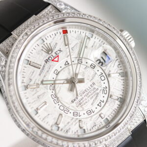 rolex sky dweller custom diamond edition 42mm replica rlxb115