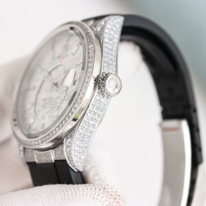 rolex sky dweller custom diamond edition 42mm replica rlxb115