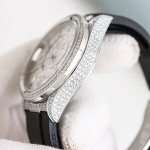 rolex sky dweller custom diamond edition 42mm replica rlxb115