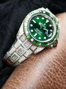 rolex submariner (full diamond custom) 41mm replica rlxb094