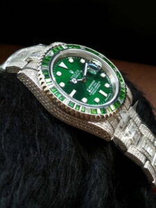 rolex submariner (full diamond custom) 41mm replica rlxb094