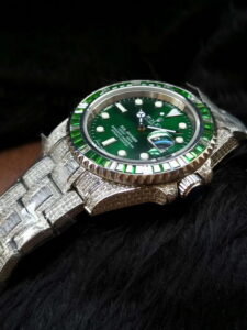 rolex submariner (full diamond custom) 41mm replica rlxb094