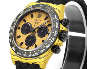 rolex cosmograph daytona "carbon bumblebee" 40mm replica rlxb083