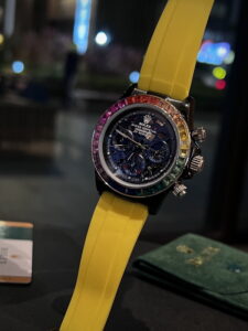 rolex oyster perpetual cosmograph daytona ("hollow rainbow" remold) 40mm replica rlxb098