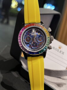 rolex oyster perpetual cosmograph daytona ("hollow rainbow" remold) 40mm replica rlxb098