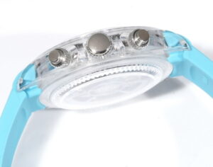 rolex daytona skeleton custom (ice blue)  40mm replica rlxb085