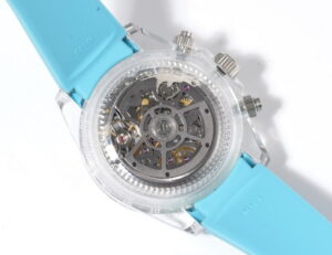 rolex daytona skeleton custom (ice blue)  40mm replica rlxb085