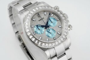 rolex cosmograph daytona "ice blue" platinum 116576 40mm replica rlxb116