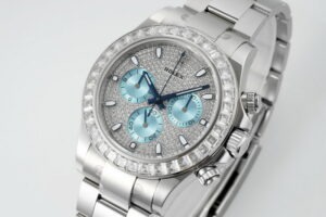 rolex cosmograph daytona "ice blue" platinum 116576 40mm replica rlxb116