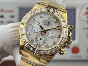 rolex cosmograph daytona double lensed spectacles features genuine moissanite bezel with real moissanite bezel 116568 mm replica rlxb128