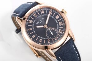 patek philippe calatrava 24 hour travel time 5224r 42mm replica pp054